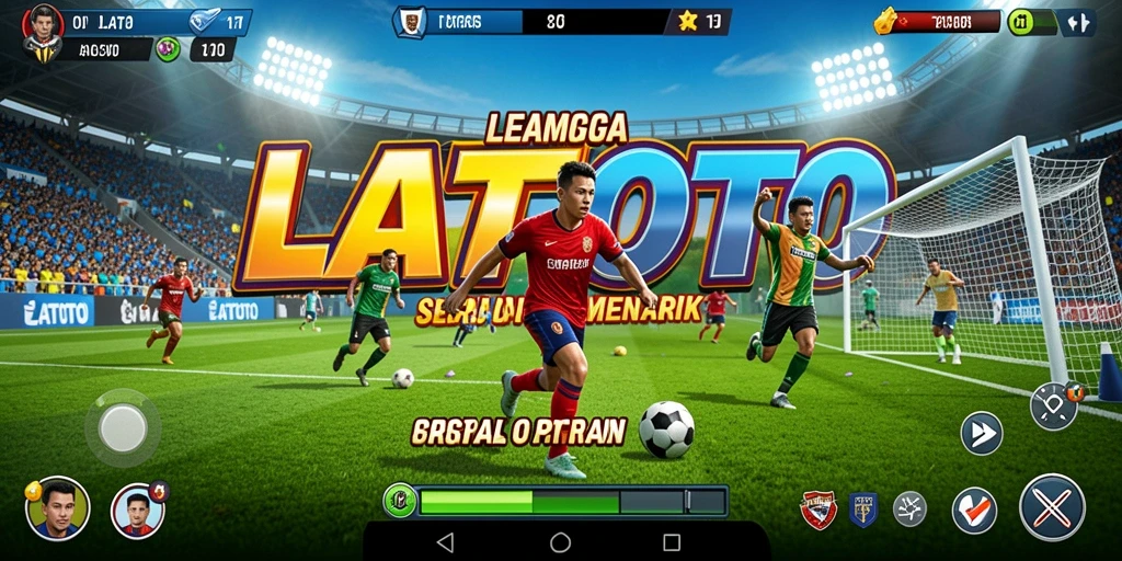 Tampilan gameplay LATOTO yang seru dan dinamis.